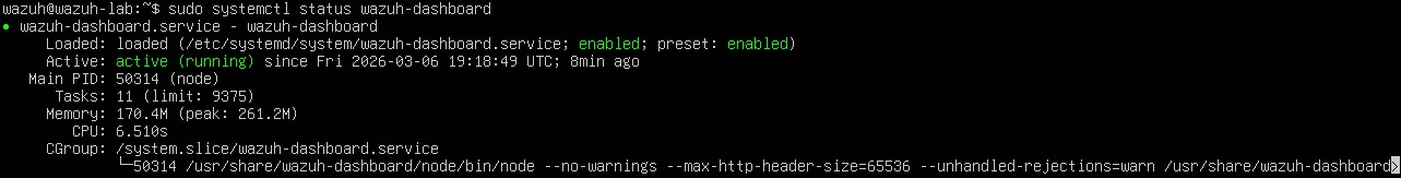 wazuh dashboard enabled